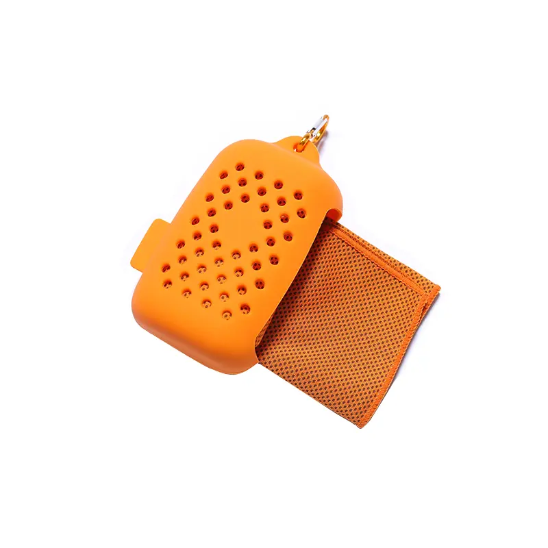 Cooling Microfiber Sports Towel with Case