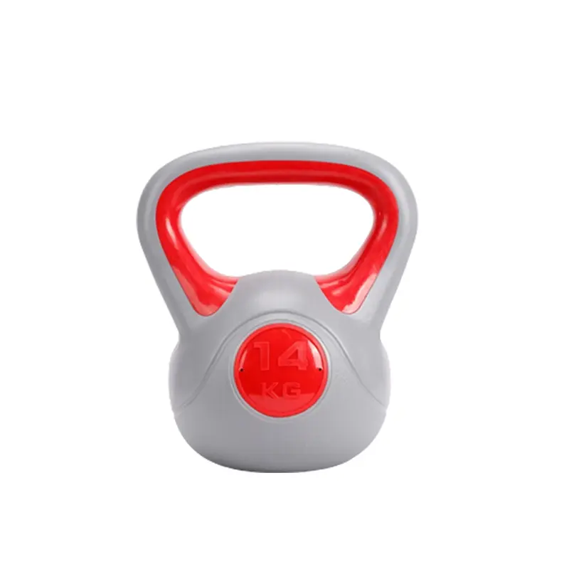 Plastic cement kettlebell