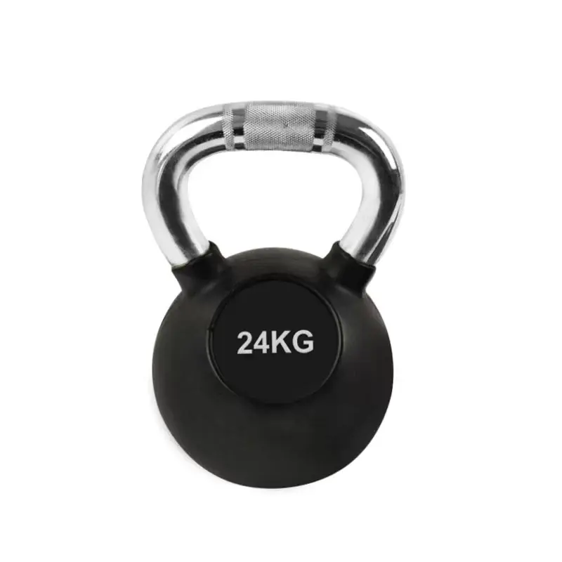 Weight Lifting Rubber Cotaed Kettlebell