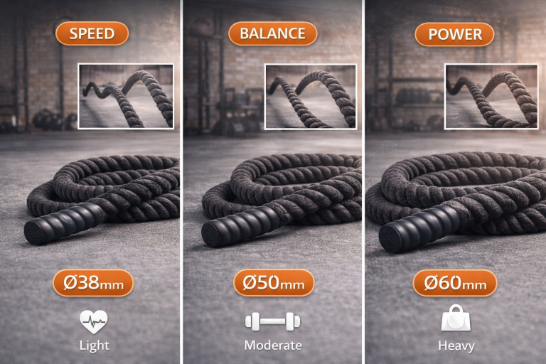Battle Rope: How Specifications Change Training Outcomes - Artbell Fitness